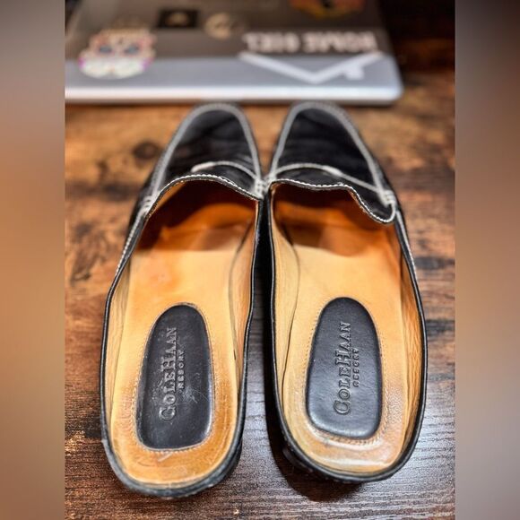 Cole Haan Black Patent Loafer size 10.5b - Picture 10 of 11